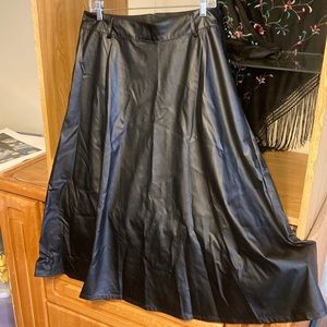 Pleather Skirt